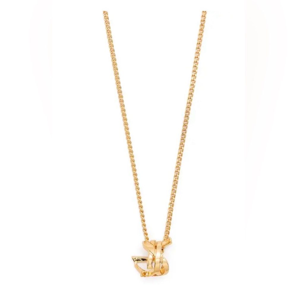 Saint Laurent Long Opyum Twist Necklace